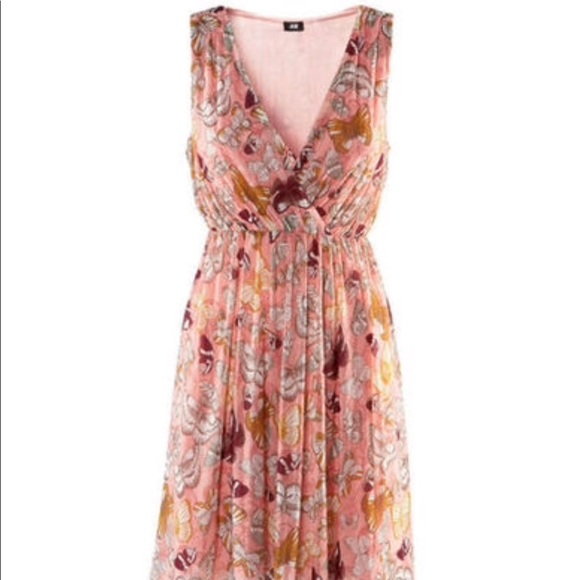 butterfly dress h&m